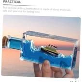 Batmayan Gemi Şişe Akvaryum - 1