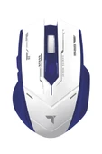 Torima TM-20 Beyaz-Mavi Çift Modlu Kablosuz Oyuncu Mouse Fare thumbnail 3