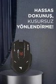 Torima TM-20 Siyah Çift Modlu Kablosuz Oyuncu Mouse Fare thumbnail 3