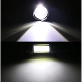 Wuben Wb-017 Zoomlu Şarjlı Cob Led Güçlü El Feneri - 5