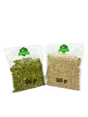 Heybeli Aktar Baharat Çiğ Kabak Çekirdeği Içi 500 gr Çiğ Ay Çekirdeği Içi 500 gr 2'li Set (VAKUMLU AMBALAJ) - 1