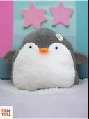 40 cm Sevimli Peluş Penguen Yastık-uyku Arkadaşı-oyuncak çocuk Odası Yastığı-hediyelik - 6