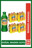 Uludağ Frutti Mango Ananas Aromalı Maden Suyu 200 ml x 24 Adet - 2