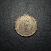 Escoines 399636889991fac84b FAO 10 Kuruş 1972 “Saban Kılıçtan Üstündür” ÇA Bakır Para - 2