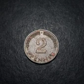 Escoines 39963688a9dff9aff7 1966 D Almanya 2 Pfennig Bronz çt+ Para - 5