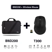 Classone Bnd200 Eko Serisi 15,6 Inç Laptop Notebook El Çantası Siyah T300 Kablosuz Mouse thumbnail 1