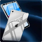 iPad 11.Nesil 2025 Nitro Darbe Emici Köşe Korumalı Şeffaf Silikon Kapak - 6