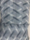 NİVEMESHOME MAVİ ÇİZGİLİ DESEN 2 Lİ YASTIK KILIFI KAPAKLI 50X70 - 5