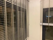 NİVEMESHOME GRİ AHŞAP JALUZİ 50 MM REDÜKTÖRLÜ+KURDELALI PERDE - 6
