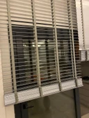 NİVEMESHOME GRİ AHŞAP JALUZİ 50 MM REDÜKTÖRLÜ+KURDELALI PERDE - 1