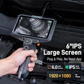 Teslong Ultra İnce 3.9 mm Endüstriyel Endoskop - 6 Inc - 1.5m Kablo - 5