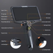 Teslong Ultra İnce 3.9 mm Endüstriyel Endoskop - 6 Inc - 1.5m Kablo - 7