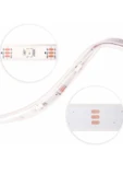 Fapatech Ws2812b Adreslenebilir Rgb Şerit Led - Silikon Korumalı (su Geçirmez) - 1m - 1