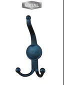 Metal Boncuk Portmanto Askısı Siyah Duvar Tipi – 5’li thumbnail 2