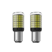 Dekoratif led ampul çift duy beyaz 144led  1157  bay15d 21w / LAAM973-1 - 1