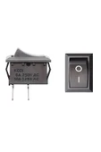 Fapatech 2 Pin On Off Anahtar Switch Mini Buton 5a 220v Ac 10a 125v Kcd1 thumbnail 2