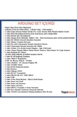 Fapatech Arduino Uno Temel Elektronik Stem Süper Proje Seti - Organizer Kutulu - 2