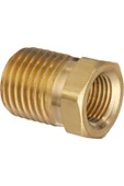 Fapatech Brass Bushing Pipe Fitting 209p-4-2 , 1/8" Male Thread X 1/4" Female Thread /boru Bağlantı Elemanı - 1