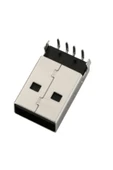 Fapatech USB 2.0 Jack A Tipi Erkek fiş konnektörü USB 4pin - 3