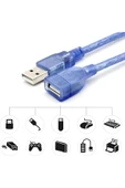 Fapatech Usb Uzatma Kablosu Uzatıcı Dişi Erkek - Gerçek Usb 2.0 1 Metre - 2