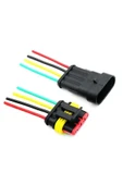 Fapatech Wired 4-Pin Waterproof Connector Kit -Kablolu 4-Pin Su Geçirmez Konnektör Kiti thumbnail 1