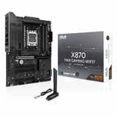 Asus X870 Max Gaming WiFi7 DDR5 (8000MHz)OC M.2 HDMI/USB-C PCIe 5.0 AM5 ATX Anakart thumbnail 1
