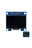 Fapatech 1.3 inç OLED ekran modülü 1.3 "128x64 Beyaz thumbnail 3