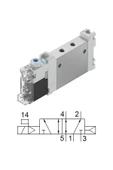 Fapatech Solenoid Valf Vuvg-lk10-b52-t-m7-1h2l-s / Hat Içi Kontrol Valfı - 3