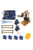 Fapatech Arduino Sert Mdf Robot Kol Kiti - Demonte - 1