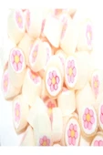 ŞEKERCİYAŞAR Pembe Çiçek Desenli Lolly Akide Şeker 1000 Gr. - 3