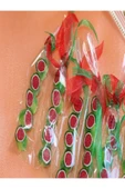 ŞEKERCİYAŞAR Karpuz Desenli Parmak Lolly Candy 12 Adet - 2