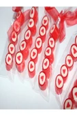 ŞEKERCİYAŞAR Kırmızı Kalp Parmak Lolly 100 Adet - 4