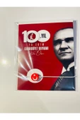 ŞEKERCİYAŞAR Kırmızı 100. Yıl Temalı 29 Ekim Özel Okul - Öğrenci Kutlama Bileklik Hediye 30 Adet - 1