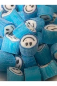 ŞEKERCİYAŞAR Mavi Gülenyüz Desenli Lolly Şeker 500 Gr - 1
