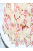 ŞEKERCİYAŞAR Pembe Çiçek Desenli Lolly Akide Şeker 1000 Gr. - 2