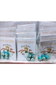 ŞEKERCİYAŞAR Baby Shower - Mevlit - Sünnet - Doğum Günü Mavi Kalp Bebek Şekeri 10 Adet - 1