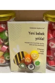 ŞEKERCİYAŞAR Baby Shower - Mevlit - Sünnet - Doğum Günü Pembe Gülenyüz Bebek Şekeri 50 Adet - 4