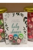 ŞEKERCİYAŞAR Baby Shower - Mevlit - Sünnet - Doğum Günü Pembe Gülenyüz Bebek Şekeri 25 Adet thumbnail 2