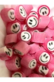 ŞEKERCİYAŞAR Pembe Gülenyüz Çilek Aromalı Lolly Şeker 1000 Gr. - 1