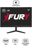 FURY 19" Geniş Ekran 75 Hz 5ms DAHİLİ HOPARLÖR Sesli Led Monitör thumbnail 6