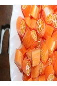 ŞEKERCİYAŞAR Portakal Desenli Lolly Akide Şeker 1000 gr - 1