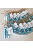 ŞEKERCİYAŞAR Nazar Desenli Düğün, Babyshower, Doğum Günü, Mevlit, Nişan Şekeri 50 Adet - 1