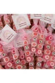 ŞEKERCİYAŞAR Pembe Temalı Babyshower, Mevlit Doğum Günü, Düğün, Nişan Şekeri 100 Adet - 1