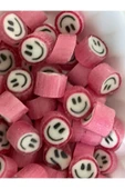 ŞEKERCİYAŞAR Pembe Gülenyüz Çilek Aromalı Lolly Şeker 1000 Gr. - 2
