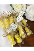 ŞEKERCİYAŞAR 3'lü Limon Temalı Doğum Günü, Babyshower, Düğün, Sünnet, Mevlüt, Yaş Günü Şekeri 100 Adet - 1