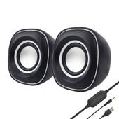 Jwin S-610 2'li USB Hoparlör - Beyaz - 1