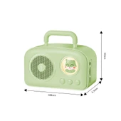 Jwin BR-220 Radyolu Bluetooth Hoparlör - Yeşil - 5