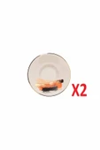 Porland Dash Desen Çay Tabağı 11cm 2 li 04ALM008510 thumbnail 1