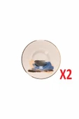 Porland Dash Desen Çay Tabağı 11cm 2 li 04ALM008506 thumbnail 1