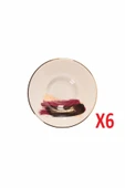 Porland Dash Desen Çay Tabağı 11cm 6 lı 04ALM008504 thumbnail 1